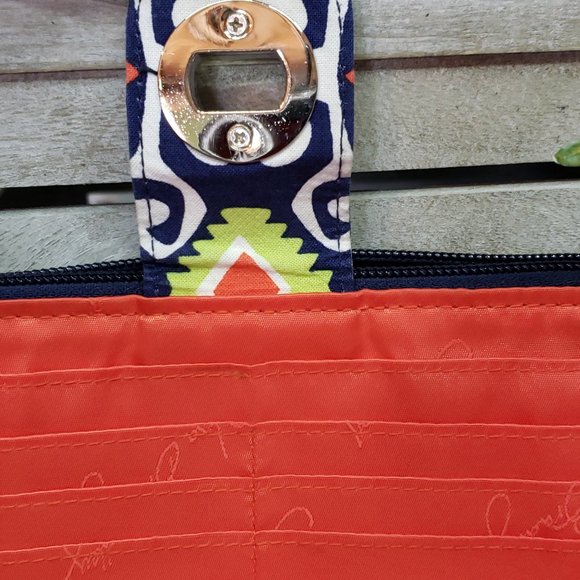 EUC Vera Bradley Turnlock Wallet - Picture 6 of 8